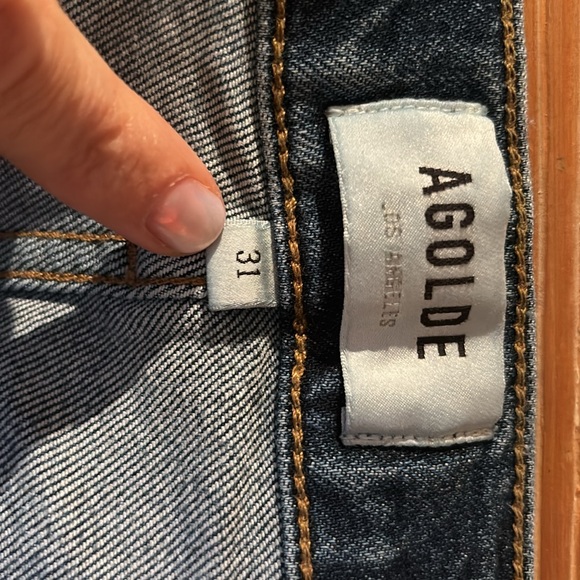 Agolde Kye Straight Leg Crop Womens Jeans - Picture 2 of 7